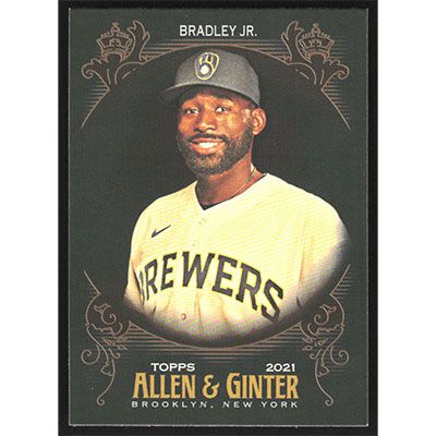 2021 Topps Allen & Ginter X #310 Jackie Bradley Jr. SP