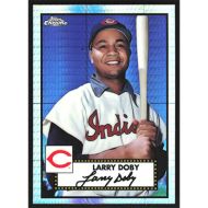 2021 Topps Chrome Platinum Anniversary Prism Refractors #634 Larry Doby