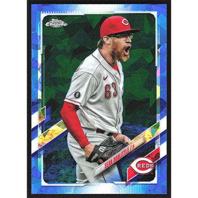 2021 Topps Chrome Update Sapphire #US129 Sean Doolittle