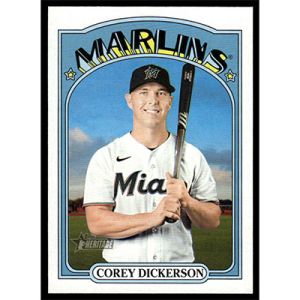 2021 Topps Heritage #513 Corey Dickerson
