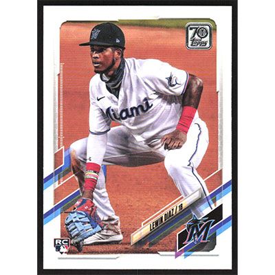 2021 Topps #417 Lewin Diaz