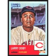 2022 Topps Chrome Platinum Anniversary Refractors #270 Larry Doby