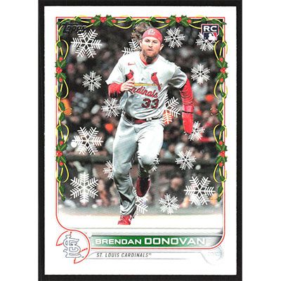 2022 Topps Holiday #HW61 Brendan Donovan