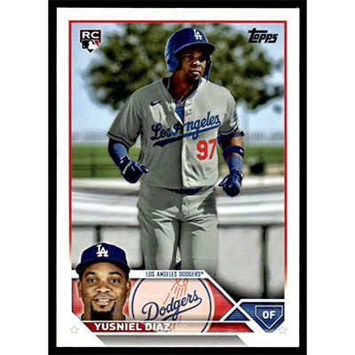 2023 Topps #536 Yusniel Diaz