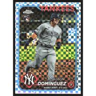 2024 Topps Chrome Update X-Fractors #USC70 Jasson Dominguez Rookie Debut