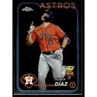 2024 Topps Chrome #203 Yainer Diaz