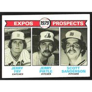 1979 Topps #720 J. Fry/J. Pirtle/S. Sanderson Prospects