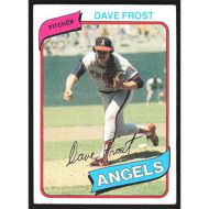 1980 Topps #423 Dave Frost