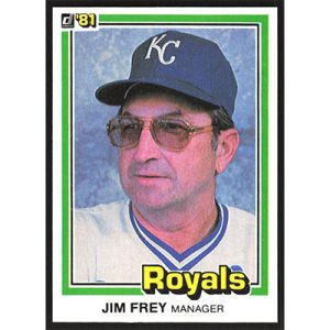 1981 Donruss #464 Jim Frey