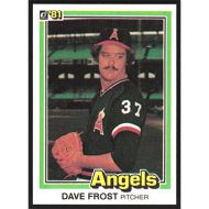 1981 Donruss #52 Dave Frost