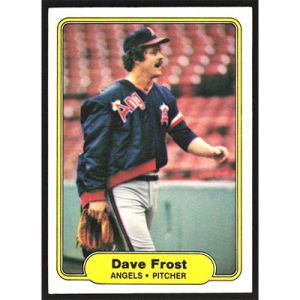 1982 Fleer #460 Dave Frost