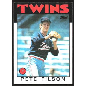 1986 Topps #122 Pete Filson