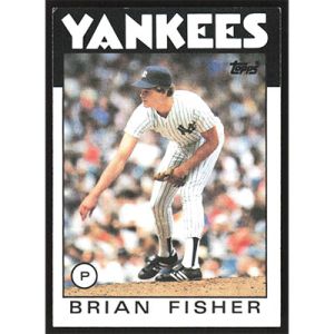 1986 Topps #584 Brian Fisher