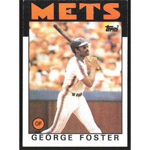 1986 Topps #680 George Foster