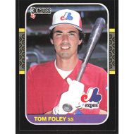 1987 Donruss #504 Tom Foley