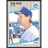 1989 Fleer #185 Tom Filer