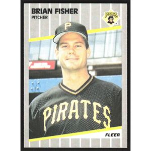 1989 Fleer #209 Brian Fisher