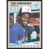 1989 Fleer #231 Tony Fernandez