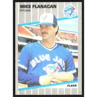 1989 Fleer #233 Mike Flanagan