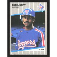 1989 Fleer #517 Cecil Espy