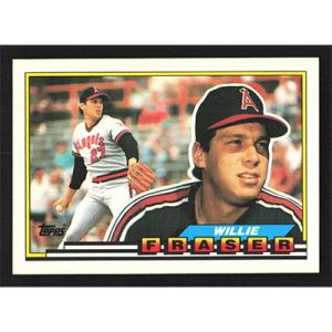 1989 Topps Big #272 Willie Fraser