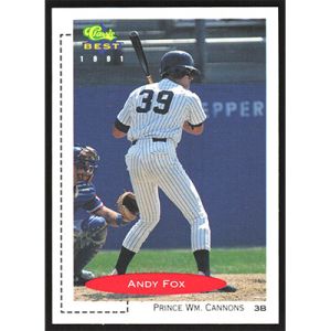 1991 Classic/Best #132 Andy Fox
