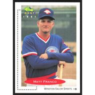 1991 Classic/Best #134 Matt Franco