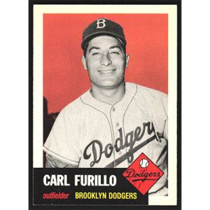 1991 Topps Archives 1953 #305 Carl Furillo