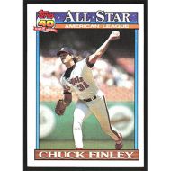1991 Topps #395 Chuck Finley All-Star
