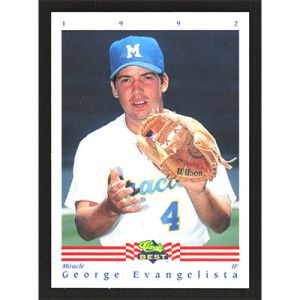 1992 Classic/Best #84 George Evangelista