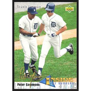 1993 Upper Deck #455 Travis Fryman Inside the Numbers