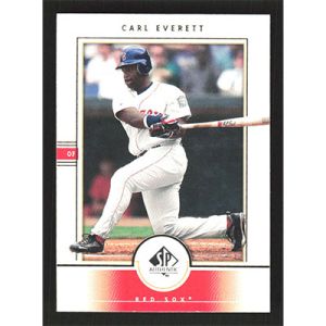 2000 SP Authentic #27 Carl Everett