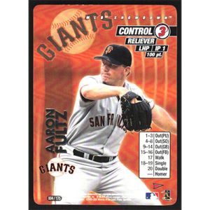 2001 MLB Showdown Pennant Run #004 Aaron Fultz