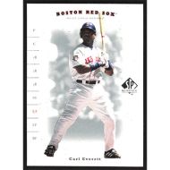 2001 SP Authentic #189 Carl Everett