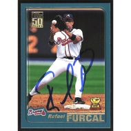 2001 Topps #319 Rafael Furcal Autographed