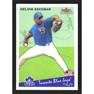 2002 Fleer Tradition Update #U175 Kelvim Escobar
