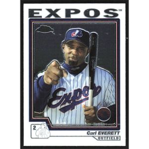 2004 Topps Chrome #312 Carl Everett