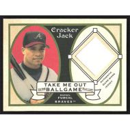 2005 Topps Cracker Jack Take Me Out to the Ballgame Mini Relics #TO-RF Rafael Furcal Jersey