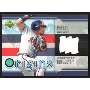 2005 Upper Deck Origins Jersey #OR-RF Rafael Furcal