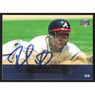 2005 Upper Deck #21 Rafael Furcal Autographed