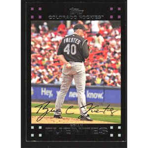 2007 Topps Red Backs #57 Brian Fuentes