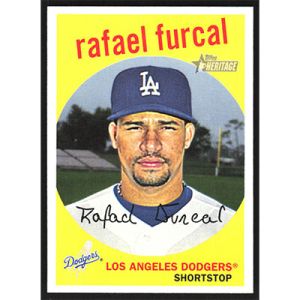 2008 Topps Heritage #168 Rafael Furcal