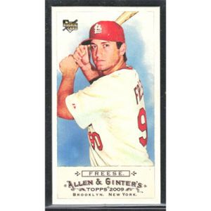 2009 Topps Allen & Ginter Mini A & G Back #177 David Freese