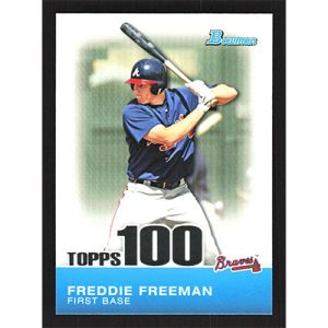 2010 Bowman Topps 100 Prospects #TP24 Freddie Freeman
