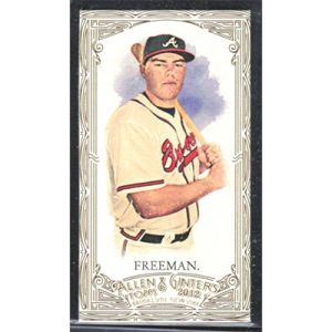 2012 Topps Allen & Ginter Mini Gold Border #161 Freddie Freeman