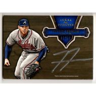 2012 Topps Five Star Silver Ink Autographs #FSSI-FF Freddie Freeman