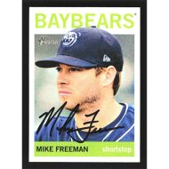 2013 Topps Heritage Minors #24 Mike Freeman Autographed