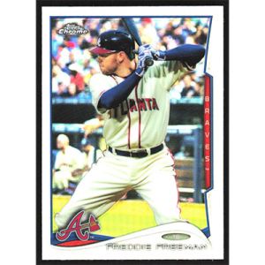 2014 Topps Chrome Refractors #146 Freddie Freeman