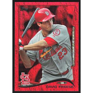 2014 Topps Red Foil #109 David Freese