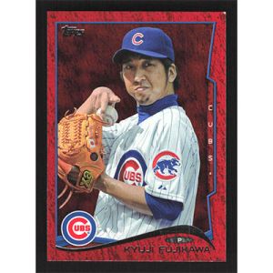 2014 Topps Red Foil #368 Kyuji Fujikawa